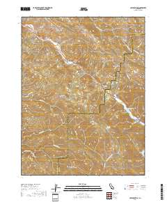 Cow Mountain 2018 topographic map thumbnail
