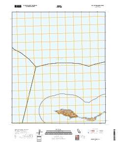 Anacapa Island 2018 topographic map thumbnail