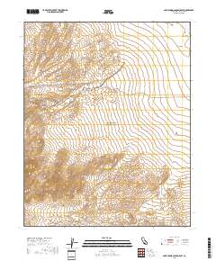 Anvil Spring Canyon East 2018 topographic map thumbnail