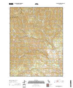 Arbuckle Mountain 2018 topographic map thumbnail