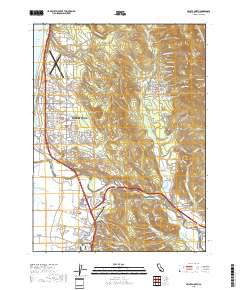 Arcata North 2018 topographic map thumbnail