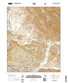 Arroyo Grande NE 2018 topographic map thumbnail