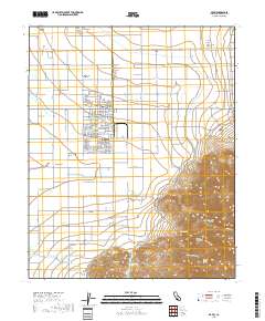 Arvin 2018 topographic map thumbnail