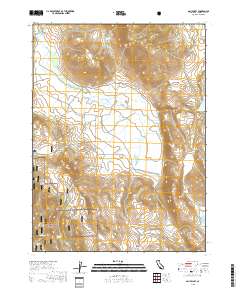 Ash Valley 2018 topographic map thumbnail