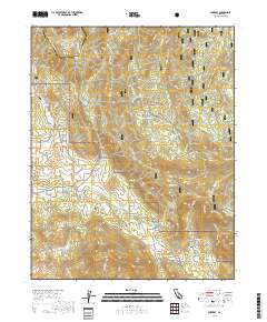 Auberry 2018 topographic map thumbnail
