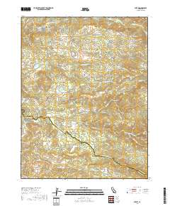 Aukum 2018 topographic map thumbnail