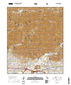 Azusa 2018 topographic map thumbnail