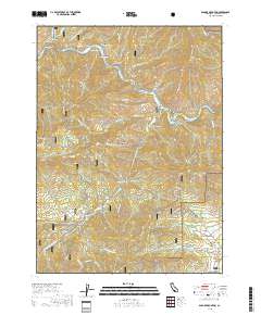 Badger Mountain 2018 topographic map thumbnail
