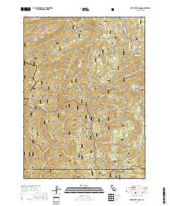 Bark Shanty Gulch 2018 topographic map thumbnail