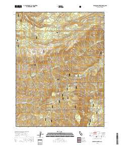 Barkley Mountain 2018 topographic map thumbnail