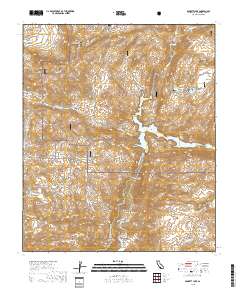 Barrett Lake 2018 topographic map thumbnail