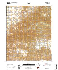 Bear Mountain 2018 topographic map thumbnail