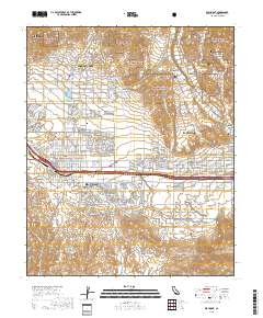 Beaumont 2018 topographic map thumbnail
