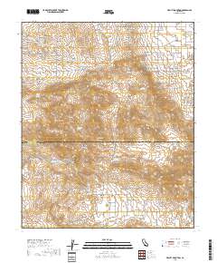 Beauty Mountain 2018 topographic map thumbnail