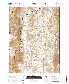 Beckwourth Pass 2018 topographic map thumbnail