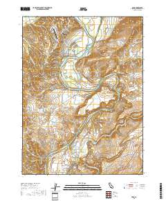 Bend 2018 topographic map thumbnail