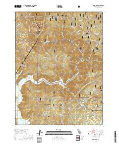 Berry Creek 2018 topographic map thumbnail