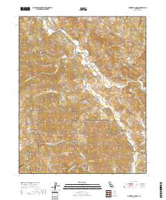 Bickmore Canyon 2018 topographic map thumbnail