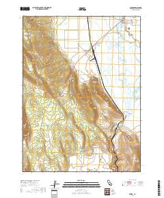 Bieber 2018 topographic map thumbnail