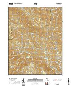 Big Basin 2018 topographic map thumbnail