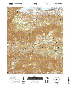 Big Bear Lake 2018 topographic map thumbnail
