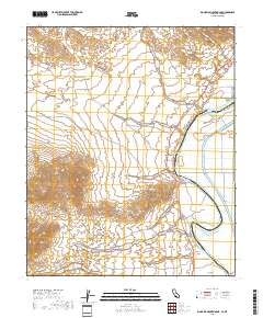 Big Maria Mountains NE 2018 topographic map thumbnail