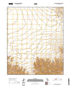 Big Maria Mountains NW 2018 topographic map thumbnail