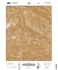 Big Pine Mountain 2018 topographic map thumbnail