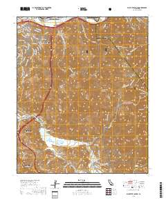 Black Star Canyon 2018 topographic map thumbnail