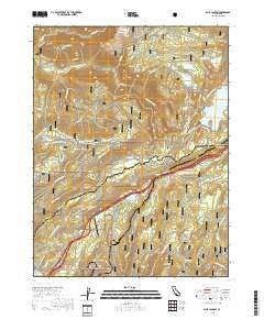 Blue Canyon 2018 topographic map thumbnail