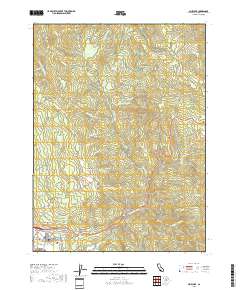 Blue Lake 2018 topographic map thumbnail