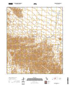 Blue Mountain 2018 topographic map thumbnail