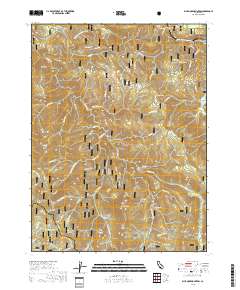 Blue Nose Mountain 2018 topographic map thumbnail