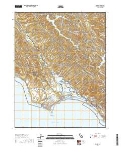 Bolinas 2018 topographic map thumbnail