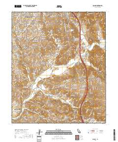 Bonsall 2018 topographic map thumbnail