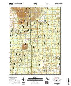 Border Mountain 2018 topographic map thumbnail