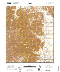Borrego Palm Canyon 2018 topographic map thumbnail