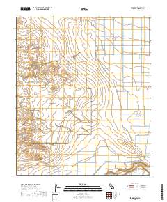 Brawley NW 2018 topographic map thumbnail
