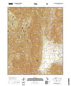 Breckenridge Mountain 2018 topographic map thumbnail
