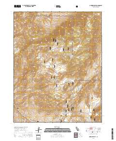 Cowhorn Valley 2018 topographic map thumbnail