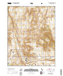 Cowtrack Mountain 2018 topographic map thumbnail