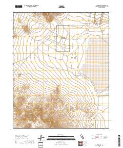Coyote Lake 2018 topographic map thumbnail
