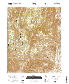 Crag Peak 2018 topographic map thumbnail