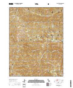 Crockett Peak 2018 topographic map thumbnail