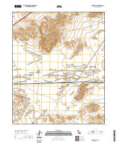 Crucero Hill 2018 topographic map thumbnail