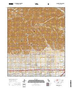 Cucamonga Peak 2018 topographic map thumbnail