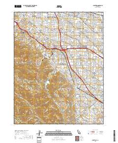 Cupertino 2018 topographic map thumbnail