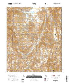 Cuyamaca Peak 2018 topographic map thumbnail