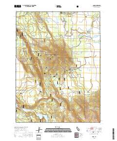 Dana 2018 topographic map thumbnail