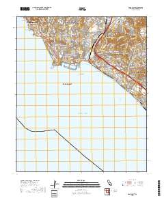 Dana Point 2018 topographic map thumbnail